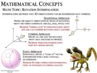 Mathematical Concepts