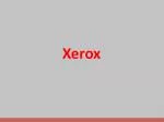 Xerox - slide 1