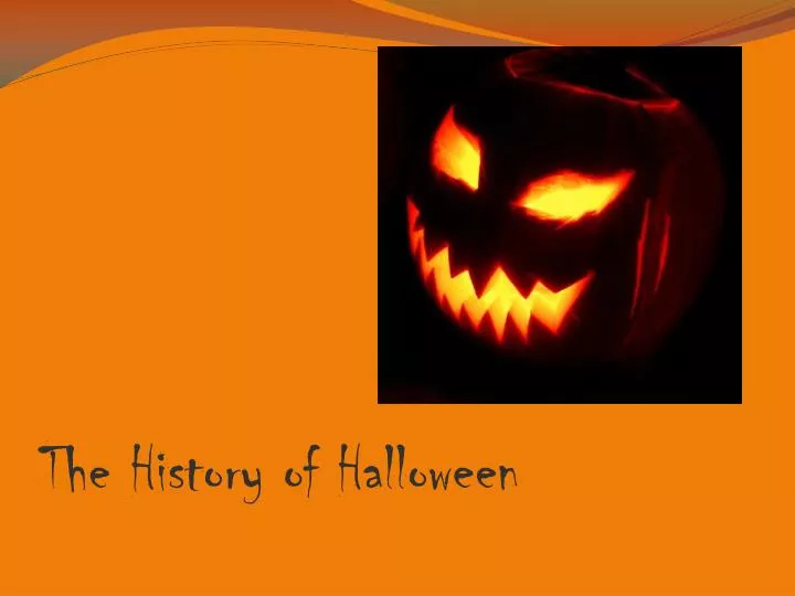 History Of Halloween - Hallozween