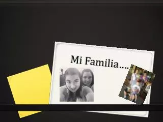 mi familia