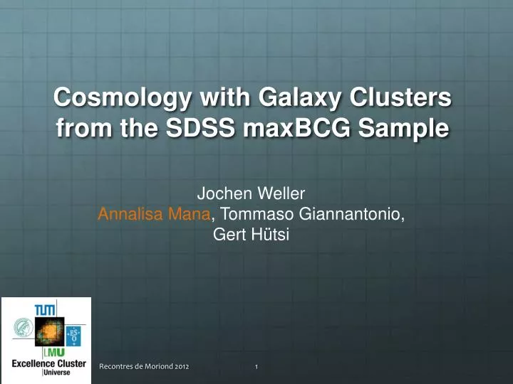 cosmology with galaxy clusters from the sdss maxbcg sample