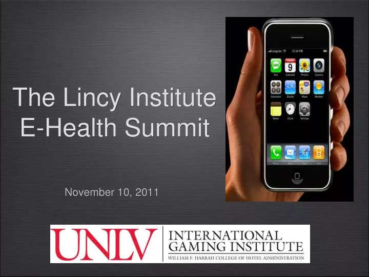 the lincy institute e health summit