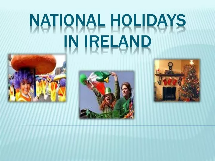 national holidays in ireland