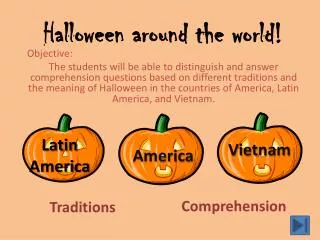 Halloween around the world!