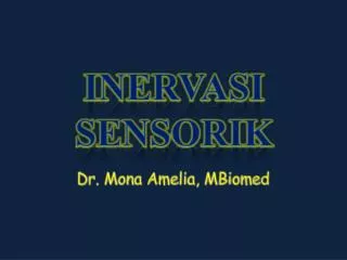 inervasi sensorik
