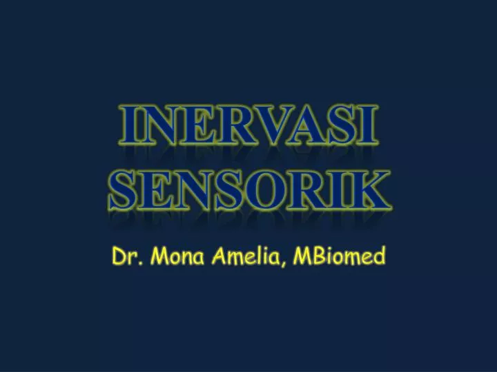 inervasi sensorik