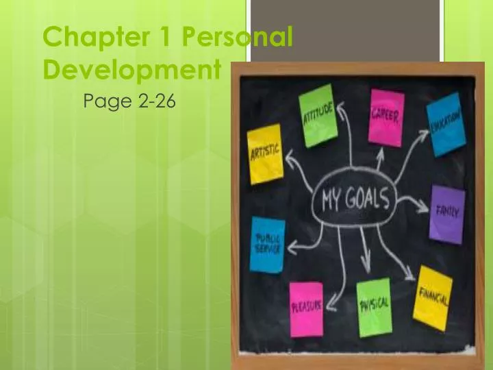 chapter 1 personal development