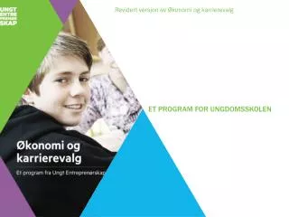 et program for ungdomsskolen