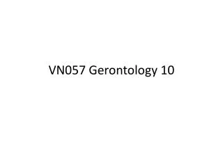 VN057 Gerontology 10