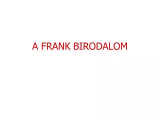 a frank birodalom