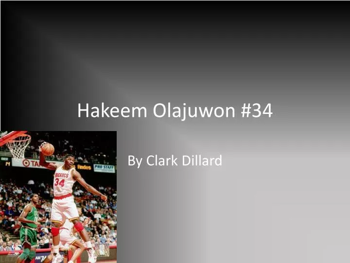 hakeem olajuwon 34