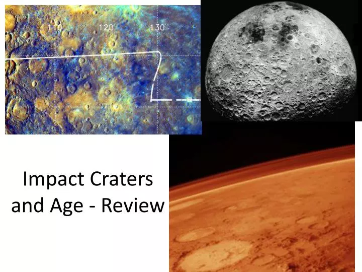 impact craters and age review