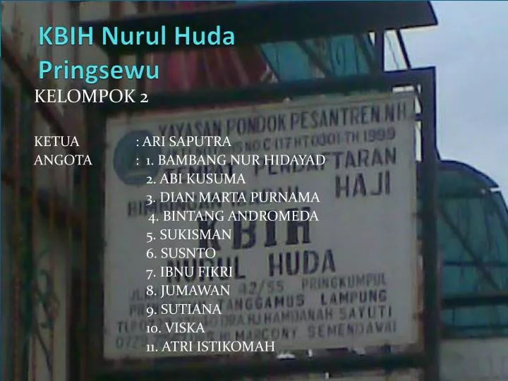 kbih nurul huda pringsewu