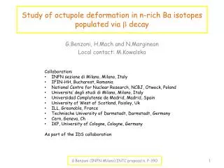 Study of octupole deformation in n-rich Ba isotopes populated via b decay