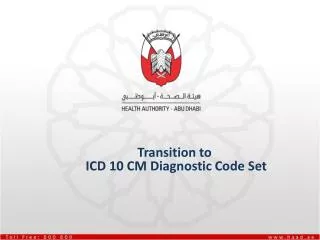 Transition to ICD 10 CM Diagnostic Code Set