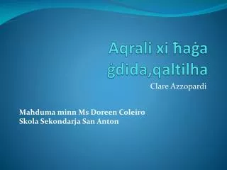 aqrali xi a a dida qaltilha