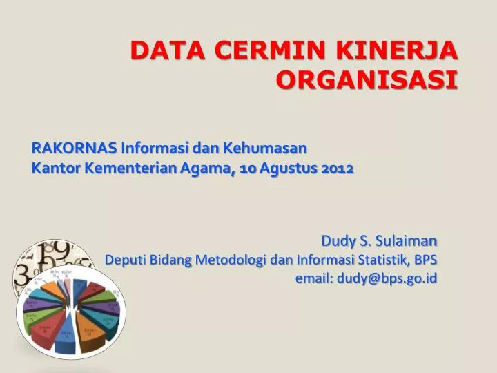 data cermin kinerja organisasi