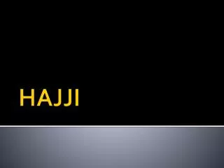 hajji