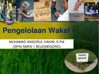 pengelolaan wakaf