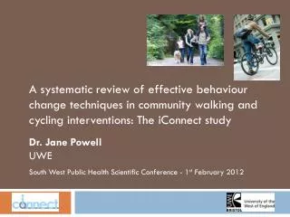 South West Public Health Scientific Conference - 1 st February 2012