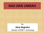 HAJI DAN UMRAH - slide 1