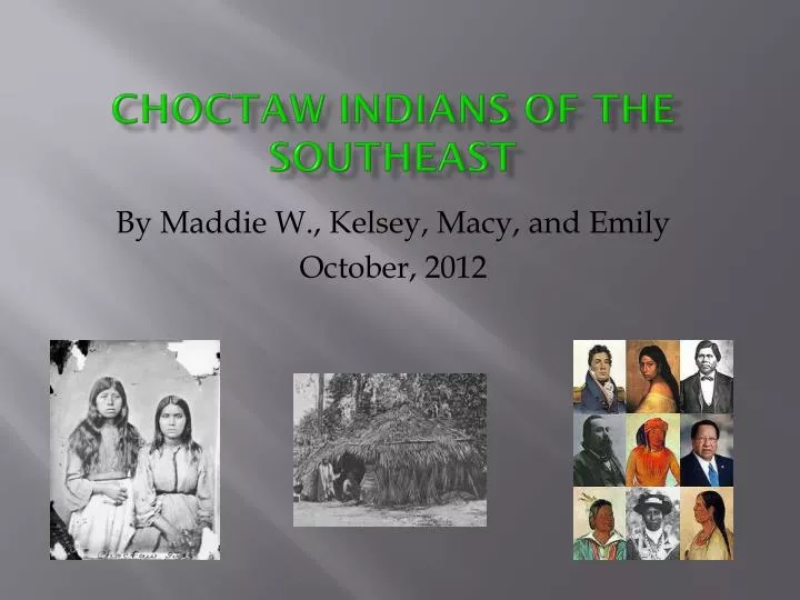 choctaw indians of the southeast
