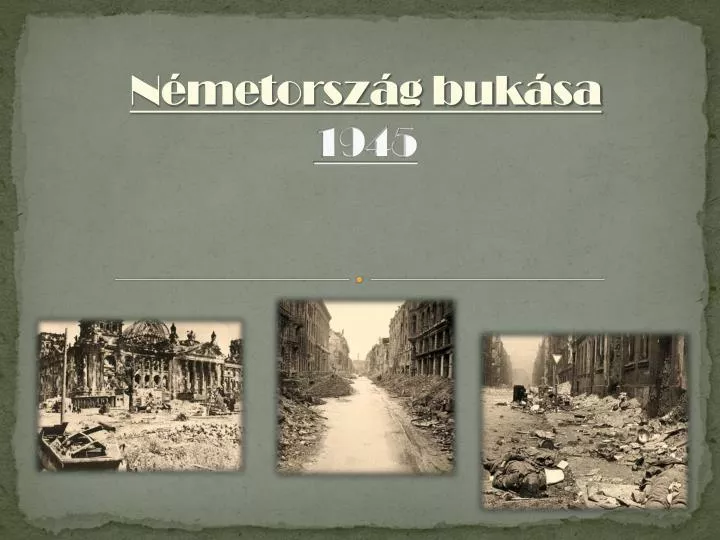 n metorsz g buk sa 1945