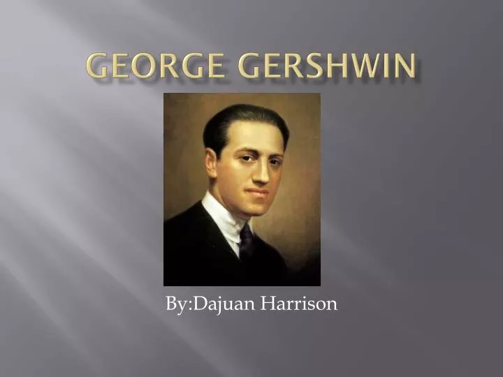 george gershwin