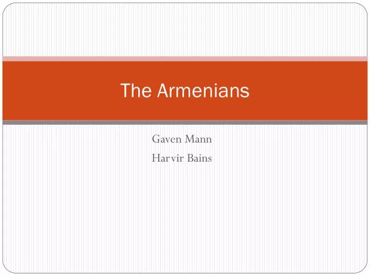 the armenians