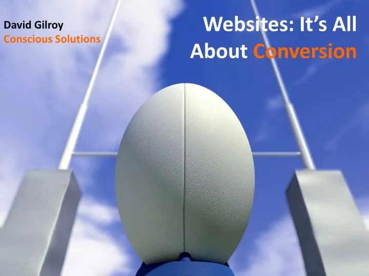 websites it s all about conversion