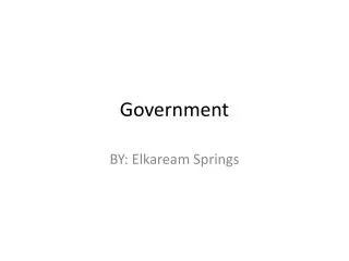 Government