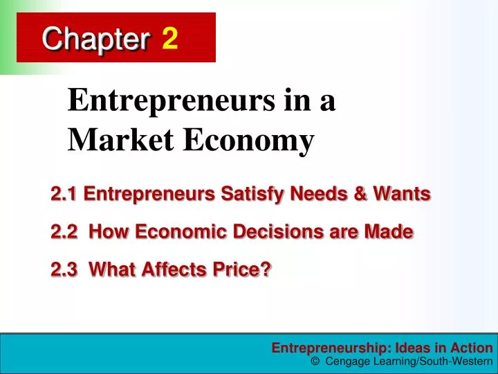 entrepreneurs in a market economy