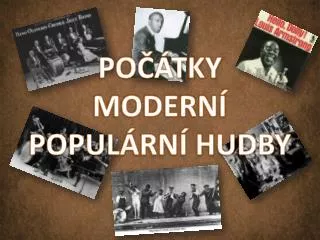 po tky modern popul rn hudby