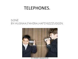 TELEPHONES.