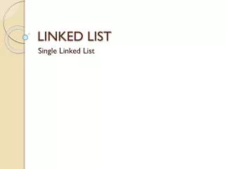 linked list