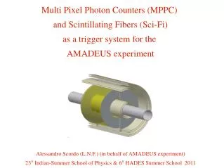 Multi Pixel Photon Counters (MPPC) and Scintillating Fibers (Sci-Fi) as a trigger system for the
