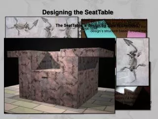 Designing the SeatTable