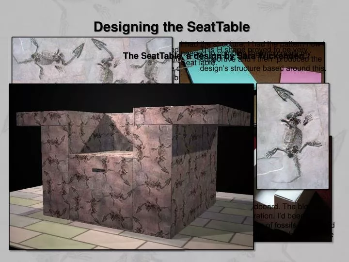 designing the seattable