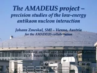 The AMADEUS project – precision studies of the low-energy antikaon nucleon interaction