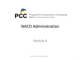 NACO Administration