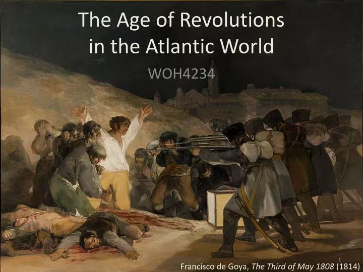 the age of revolutions in the atlantic world