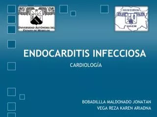 endocarditis infecciosa