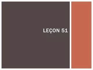 le on 51