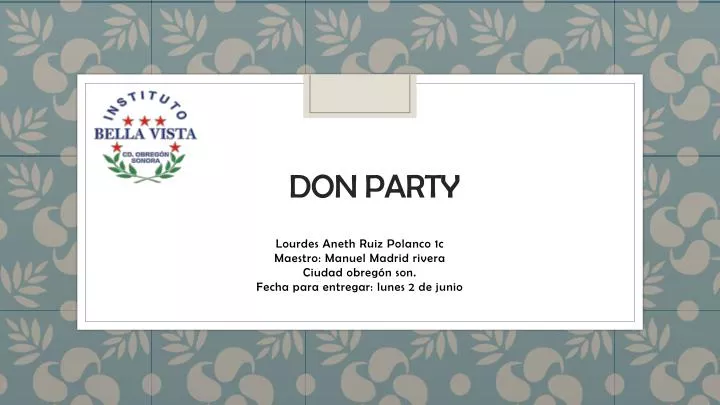 don party