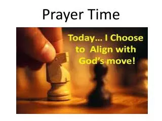 Prayer Time