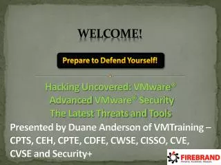 welcome