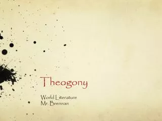 Theogony