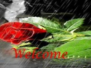 Welcome