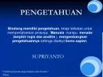 PENGETAHUAN - slide 1