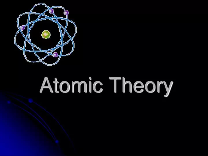 atomic theory